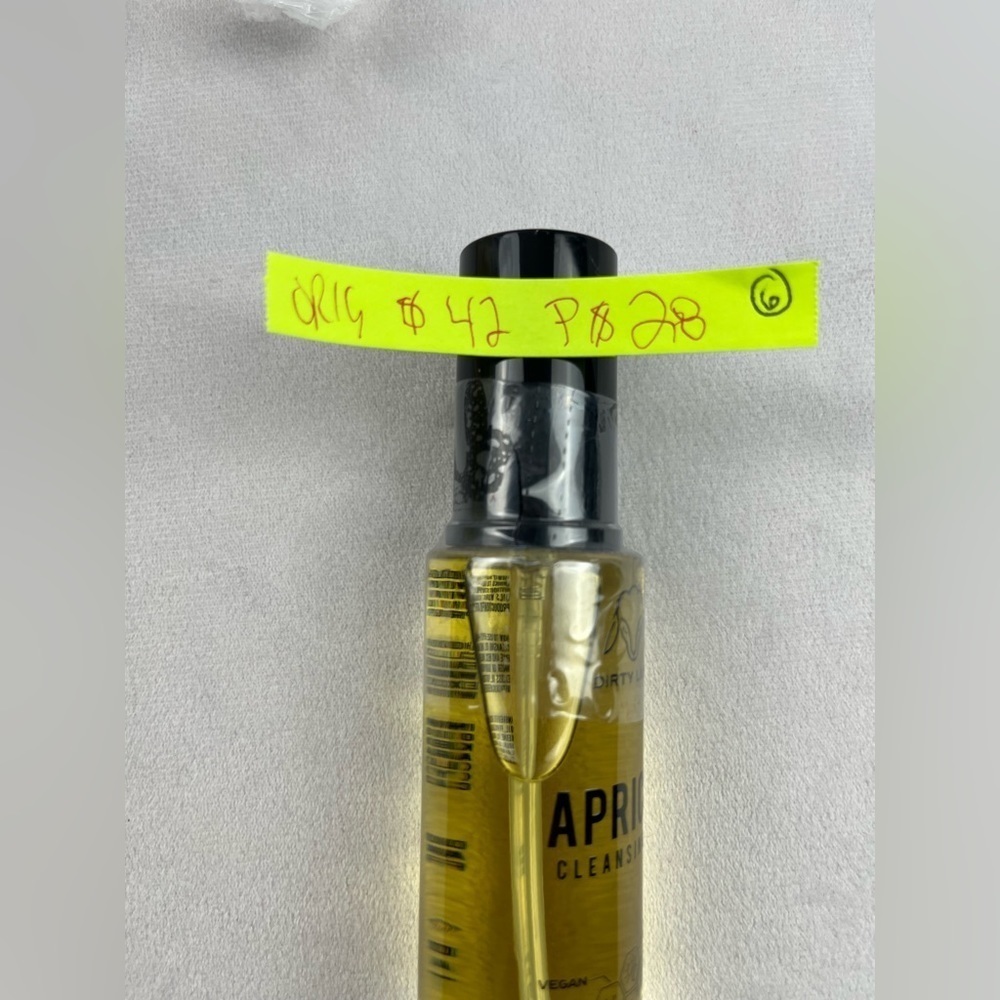 NEW dirty lamb apricot cleansing oil 2fl oz 60ml - Picture 5 of 5